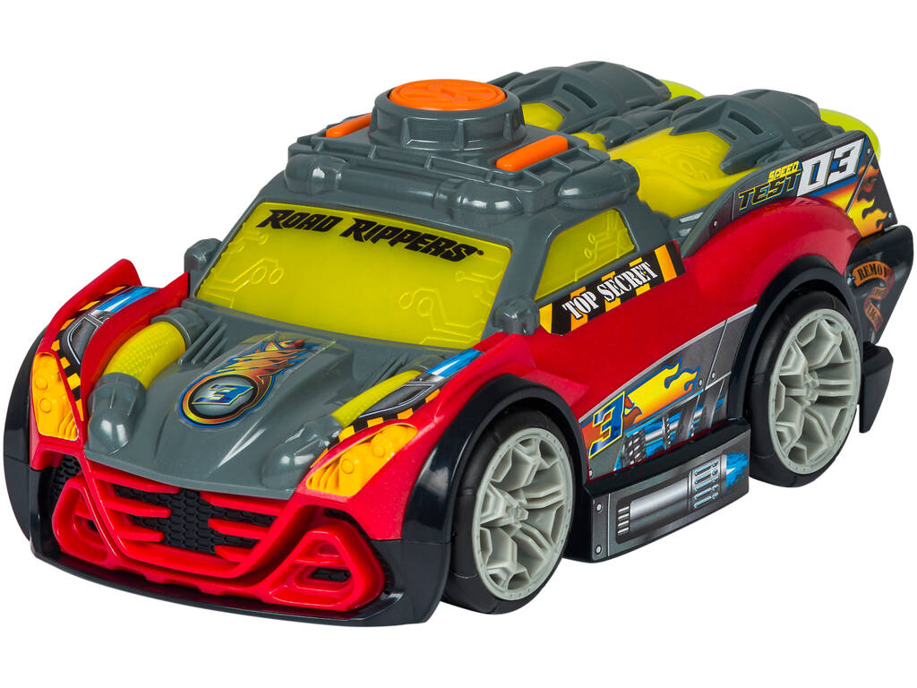Road Rippers Carro a Motor com Luz e Sons Afterburner Vermelho Nikko 20442