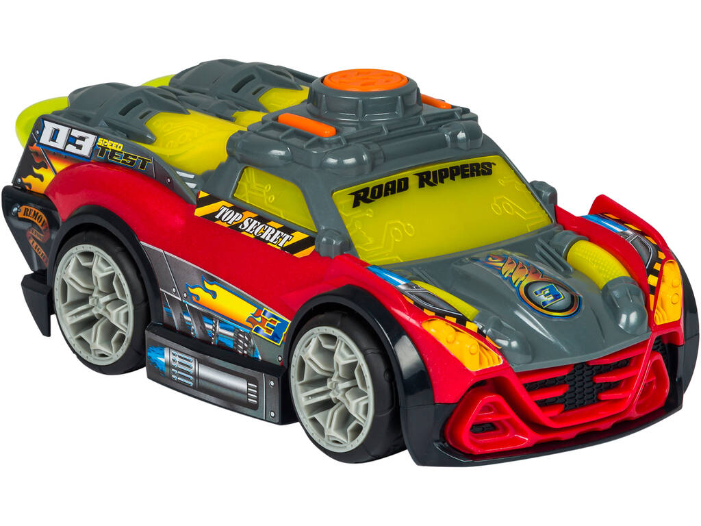 Road Rippers Carro a Motor com Luz e Sons Afterburner Vermelho Nikko 20442