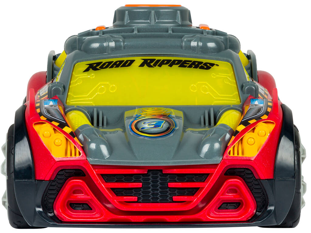 Road Rippers Carro a Motor com Luz e Sons Afterburner Vermelho Nikko 20442