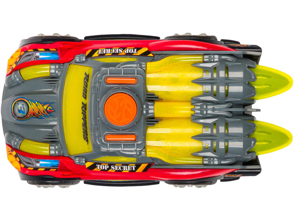 Road Rippers Carro a Motor com Luz e Sons Afterburner Vermelho Nikko 20442