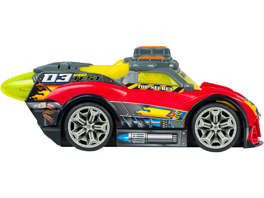 Road Rippers Carro a Motor com Luz e Sons Afterburner Vermelho Nikko 20442