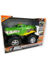 Road Rippers Carro a Motor Crocodile com Luz e Sons Nikko 20062