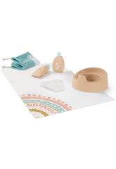 Set d'hygiène pour poupées en bois Miniland 94061