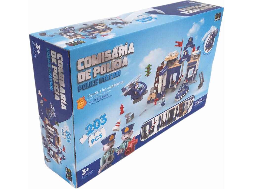 Comisaría de Policía Bloques de Construcción 203 piezas