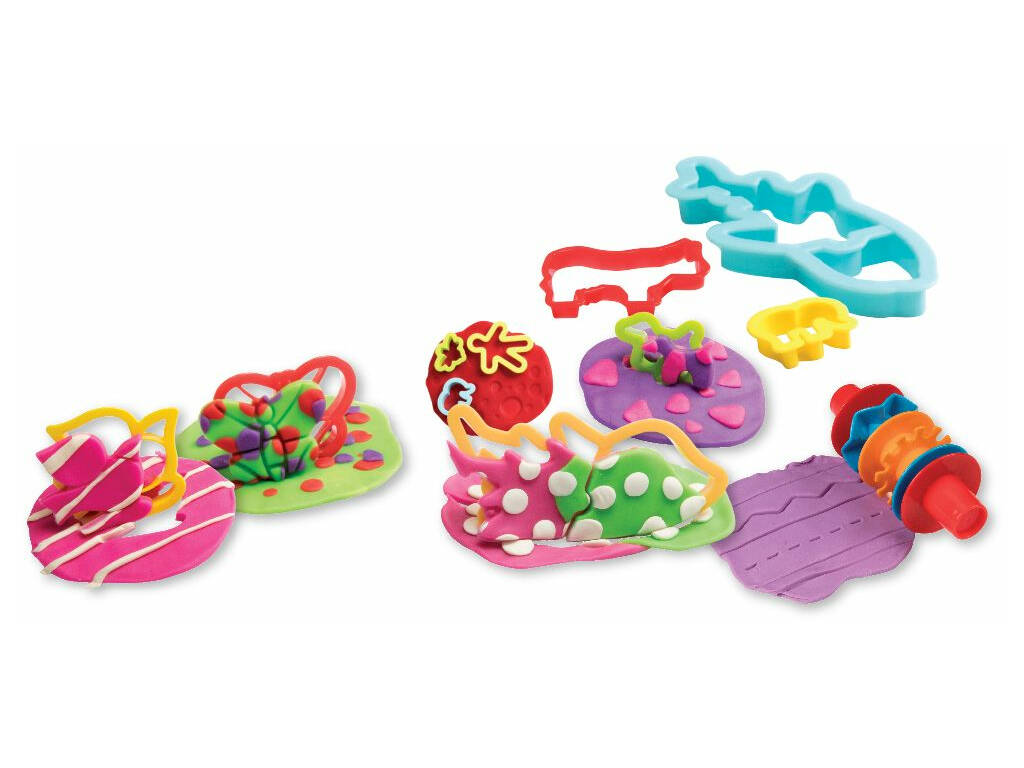 Set base natura con stampi