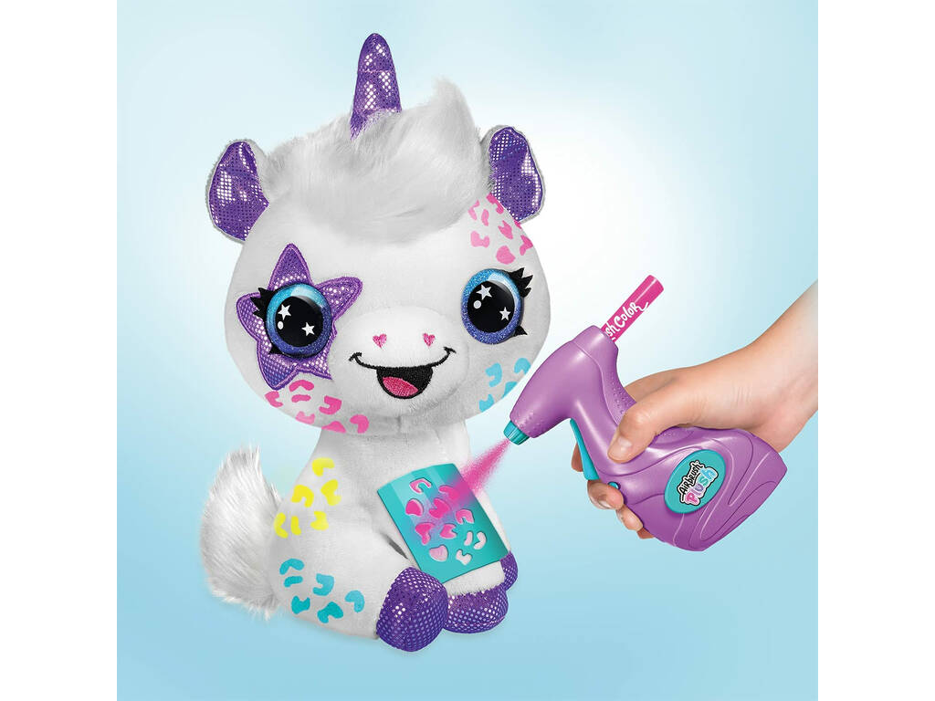 Airbrush Plush Colore Teu Unicórnio Canal Toys OFG228