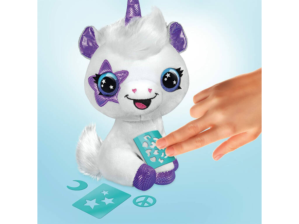 Airbrush Plush Colore Teu Unicórnio Canal Toys OFG228