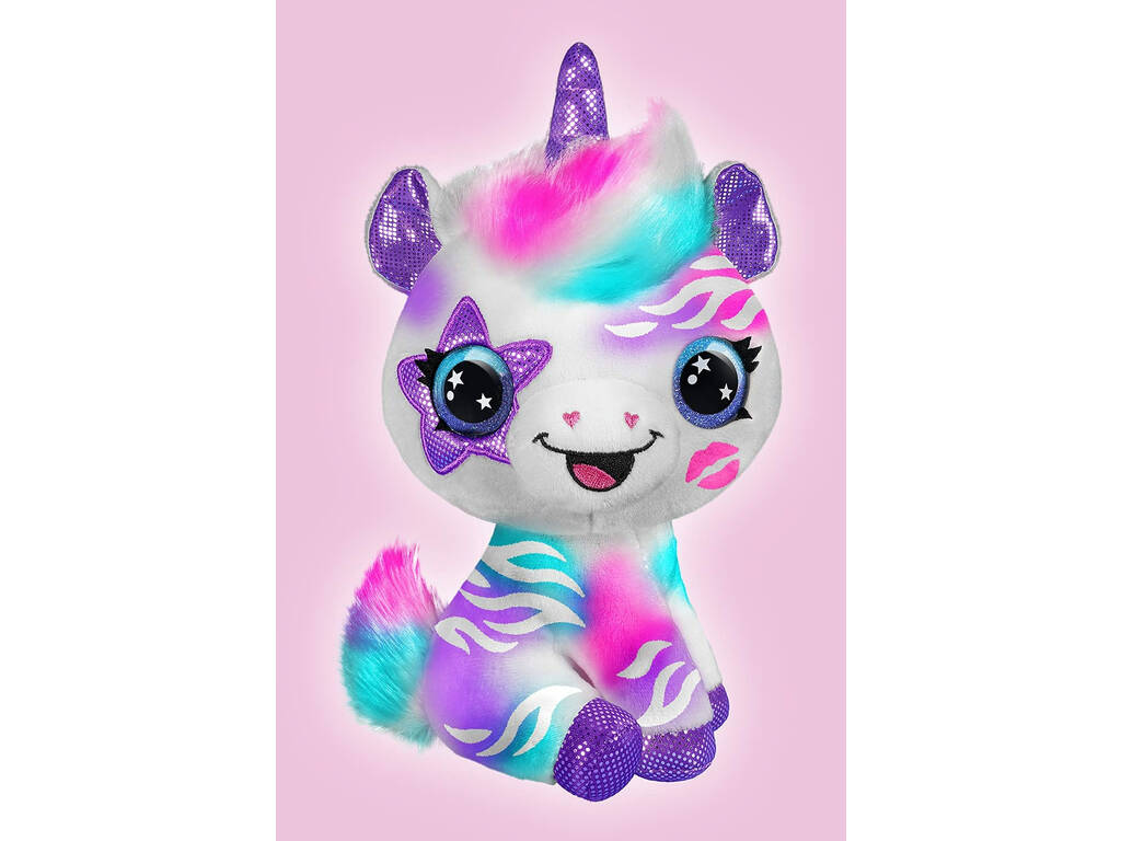 Airbrush Plush Colore Teu Unicórnio Canal Toys OFG228
