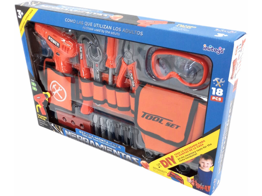 Set di attrezzi 18 pezzi