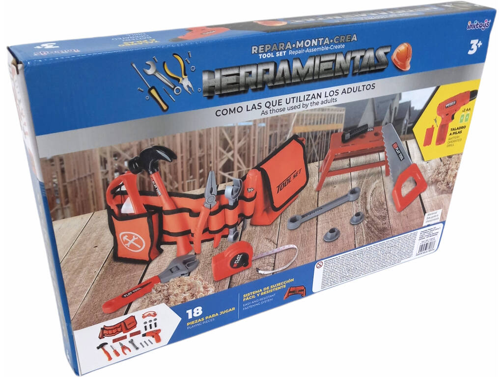 Set di attrezzi 18 pezzi