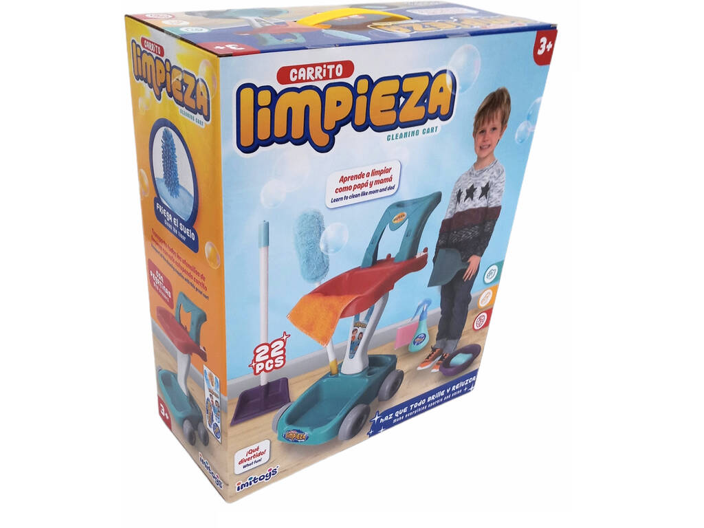 Chariot de nettoyage 22 pièces