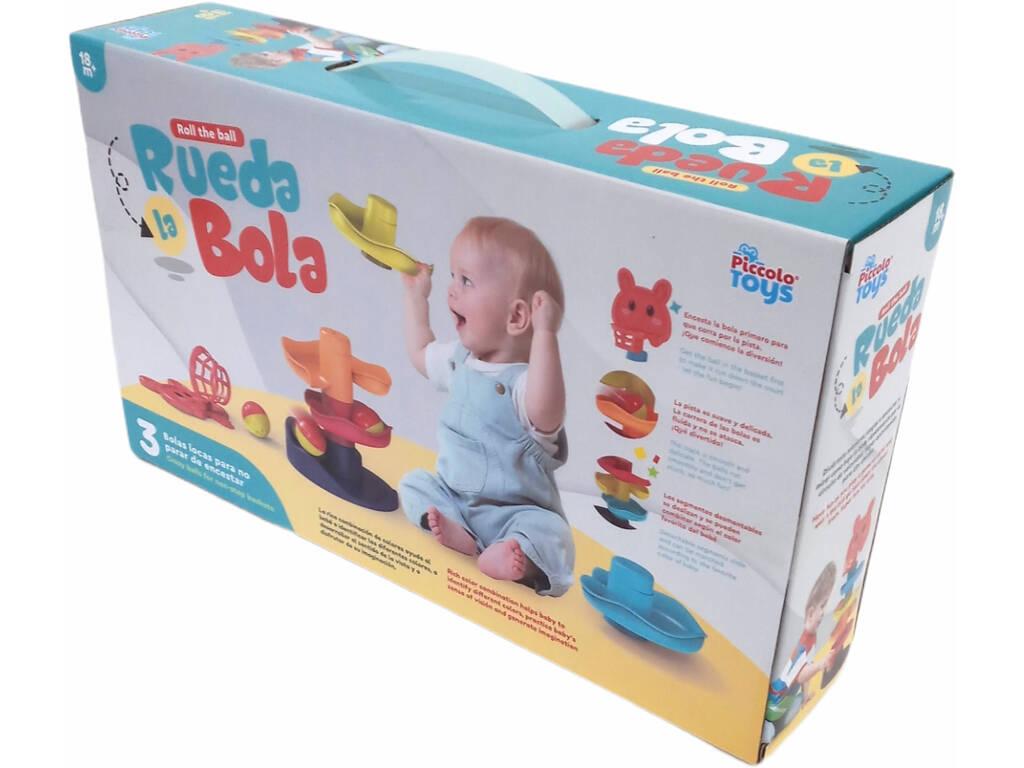 Cestino per bambini rotolare la palla
