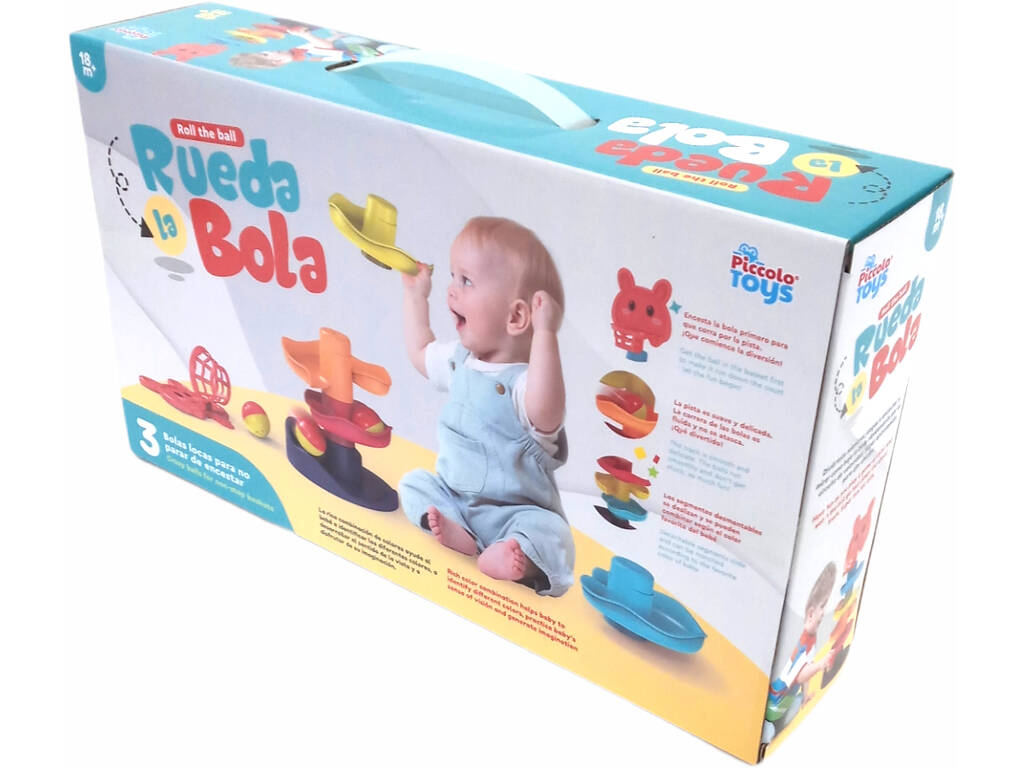 Cestino per bambini rotolare la palla