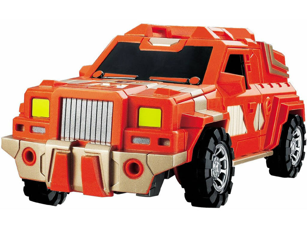 Robot 22 cm. Arancione trasformabile