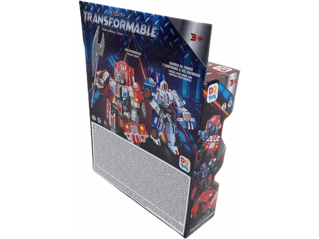 Robot 22 cm. Arancione trasformabile