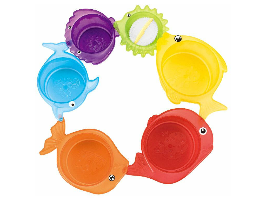 Blocs à empiler Sea Friends 6 pièces