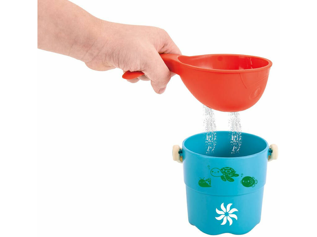 Set di secchi e pale impilabili 8 pezzi