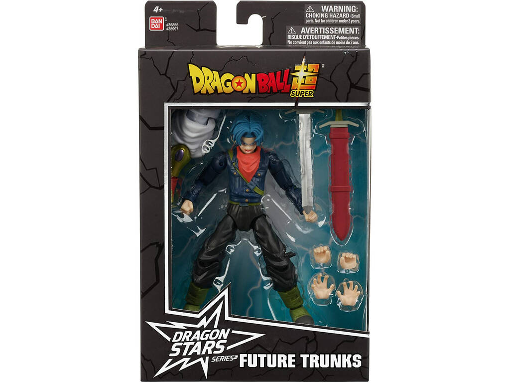 Dragon Ball Serie Dragon Stars Trunks Del Futuro Bandai 35997