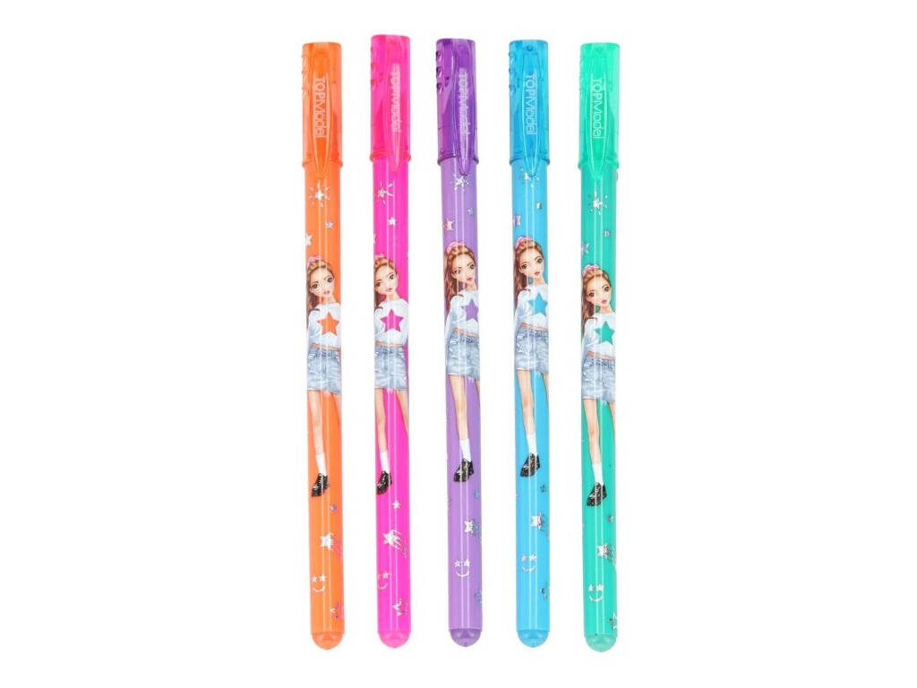 Top Model Depesche Set de stylos gel pailletés 5935