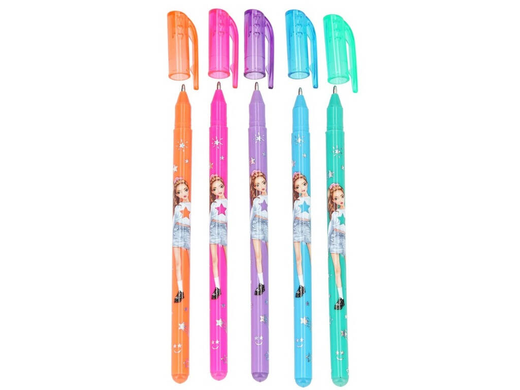 Top Model Depesche Set de stylos gel pailletés 5935