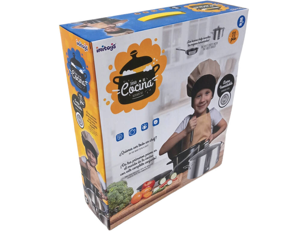 Set di utensili da cucina 11 pezzi in acciaio inossidabile