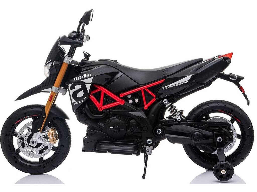 Moto à batterie Aprilia Dorsoduro 900 12V avec 2 vitesses