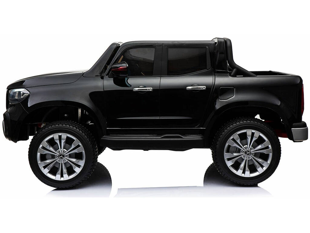 Auto a batteria Mercedes Benz X-Class Radio comando 12 v.Nero