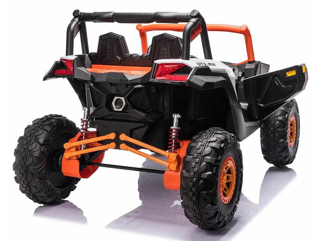 Auto Batteria Buggy Fuoristrada UTV-MX Radiocomando arancione