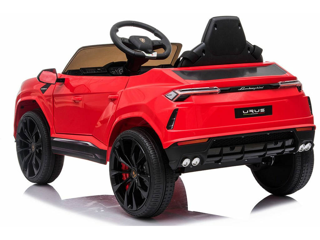 Coche Descapotable Lamborghini Urus Rojo Radio Control a Batería 12.V