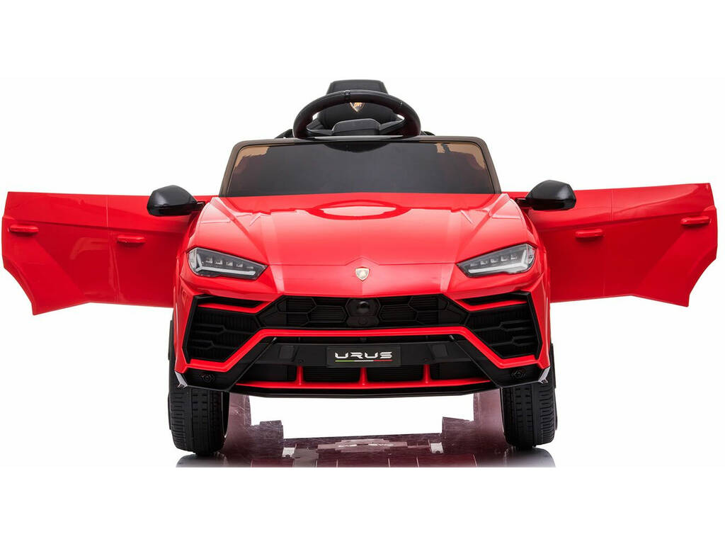 Coche Descapotable Lamborghini Urus Rojo Radio Control a Batería 12.V