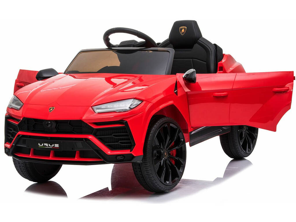 Coche Descapotable Lamborghini Urus Rojo Radio Control a Batería 12.V