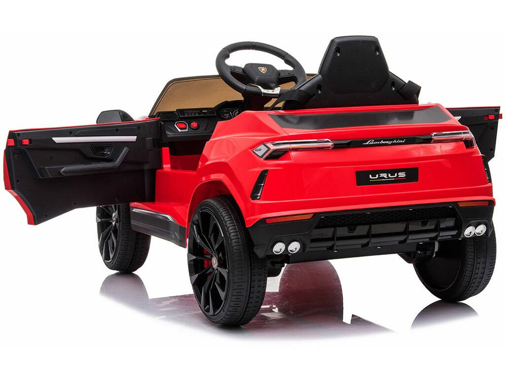 Coche Descapotable Lamborghini Urus Rojo Radio Control a Batería 12.V