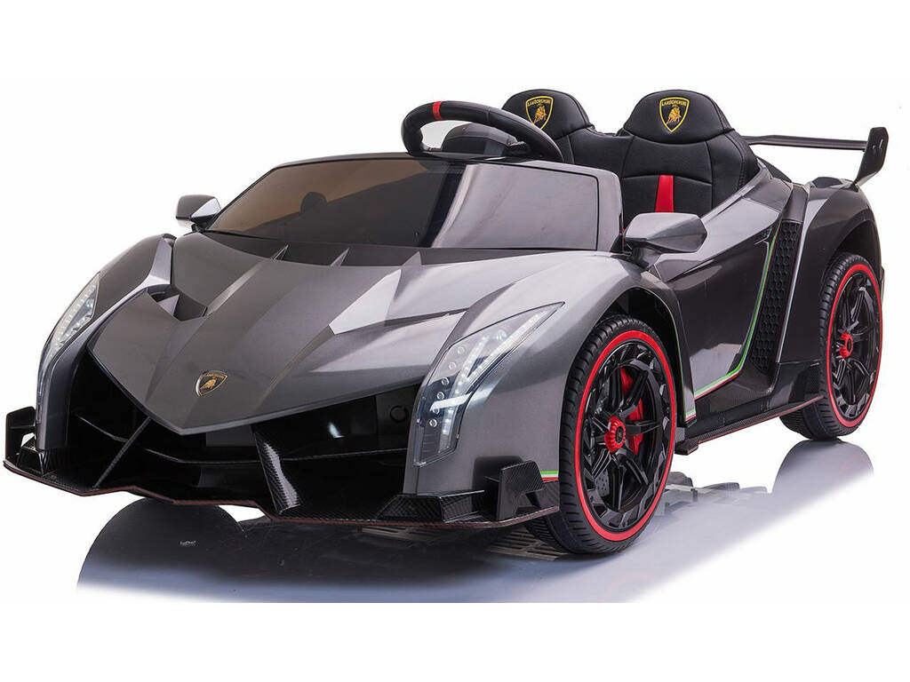 Auto a batteria Lamborghini Veneno Nero Radio Comando