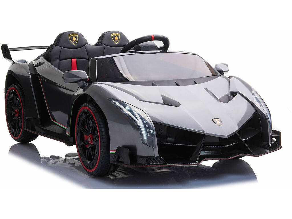Auto a batteria Lamborghini Veneno Nero Radio Comando