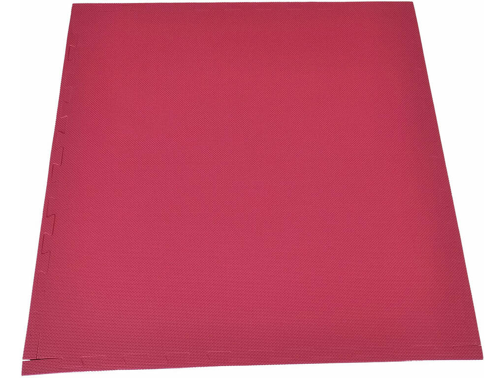 Carreau de Karaté 102x102x2 cm Rouge et Bleu Dureté 40°.