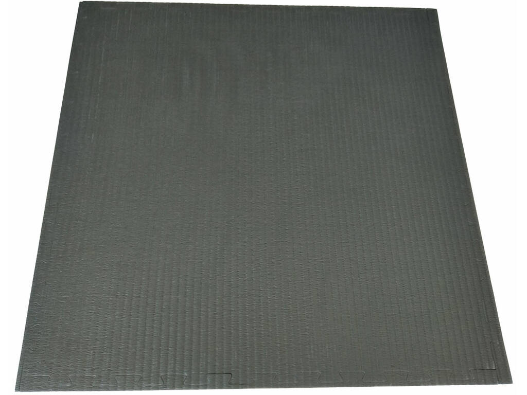 Carreau de Karaté 102x102x2 cm Noir et Gris Dureté 40°.