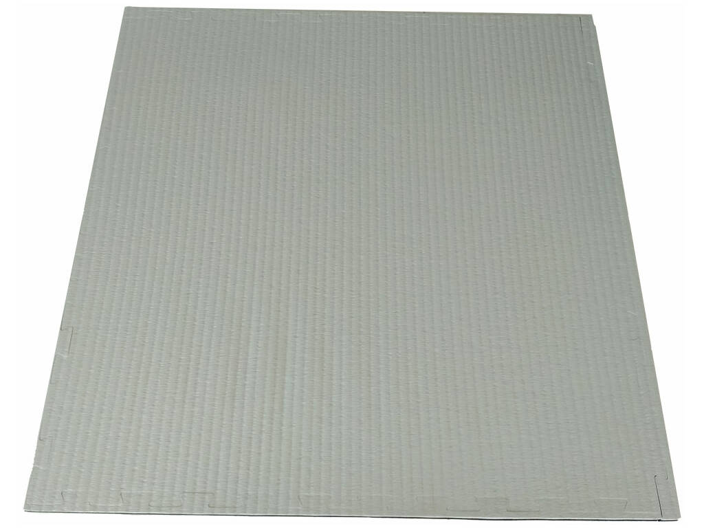 Carreau de Karaté 102x102x2 cm Noir et Gris Dureté 40°.