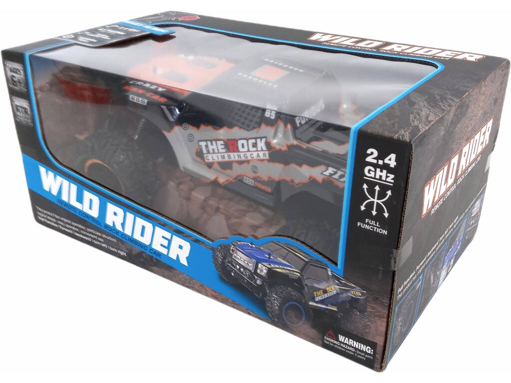 Radio Control Wild Rider 2.4G 4 Fonctions Orange