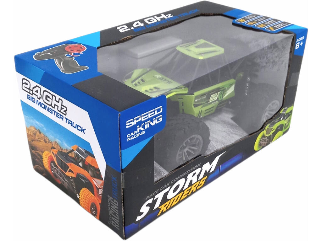 Radio Storm Riders 2.4G 4 Fonctions Vertes