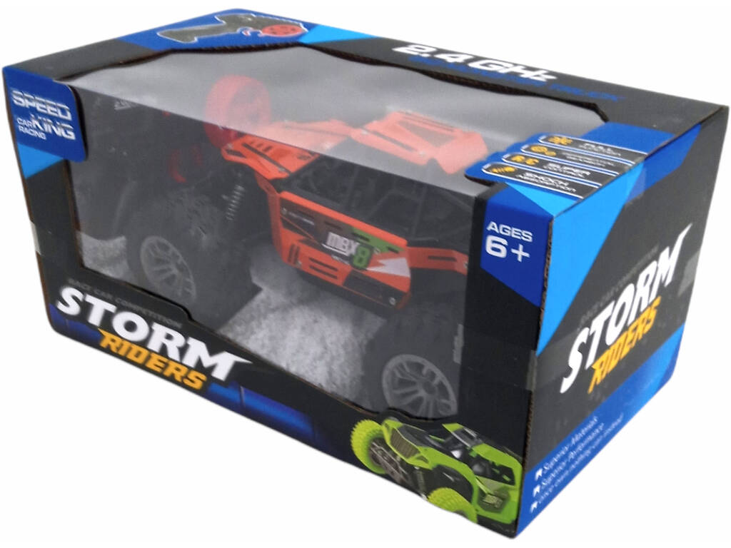 Radio Storm Riders 2.4G 4 Fonctions Orange