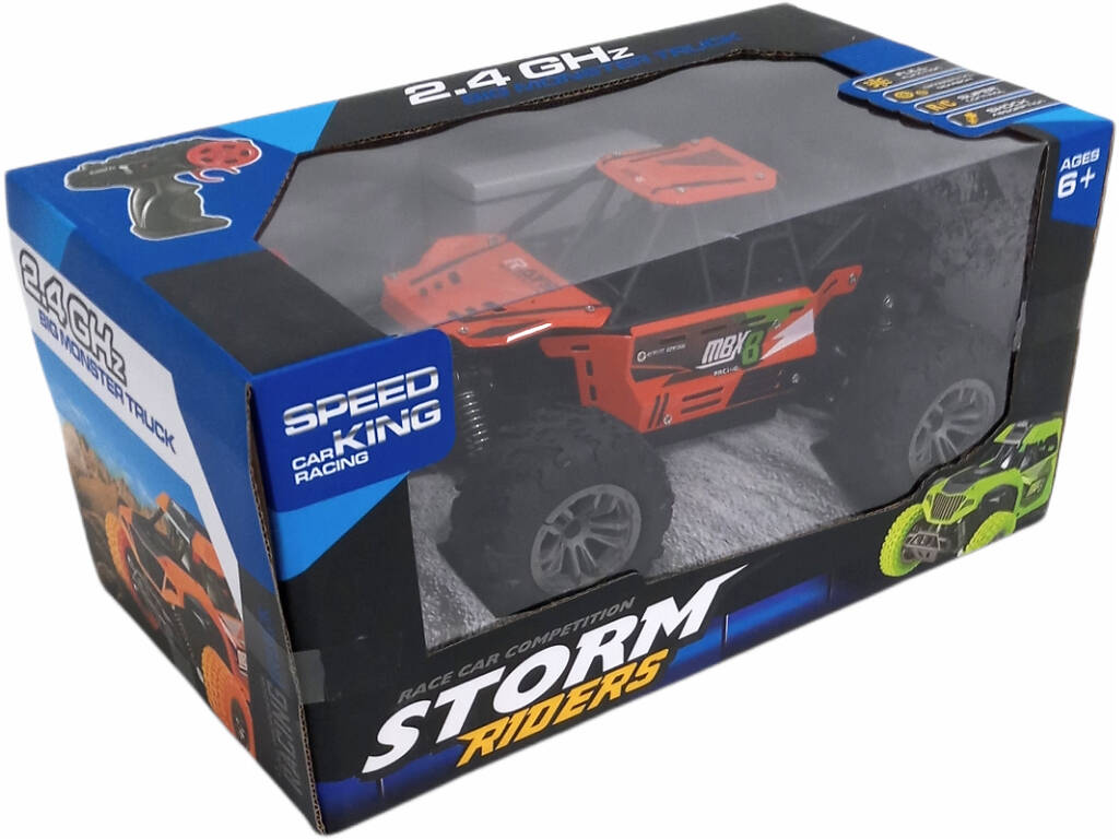 Radio Storm Riders 2.4G 4 Fonctions Orange