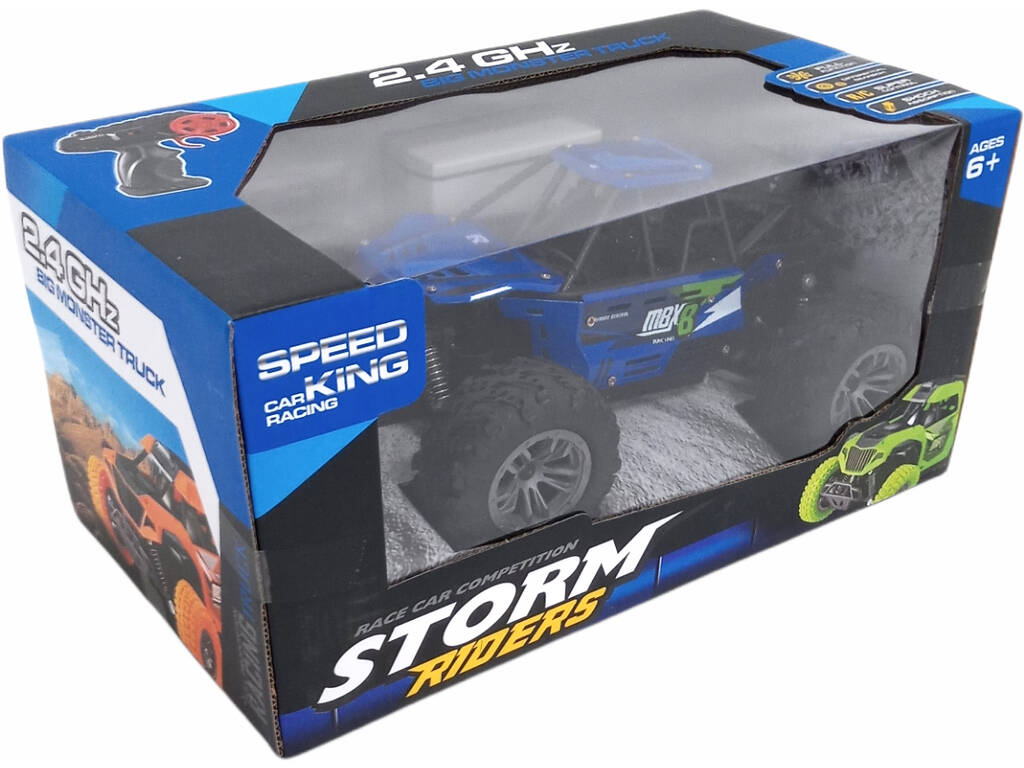 Radio Storm Riders 2.4G 4 Fonctions Bleu