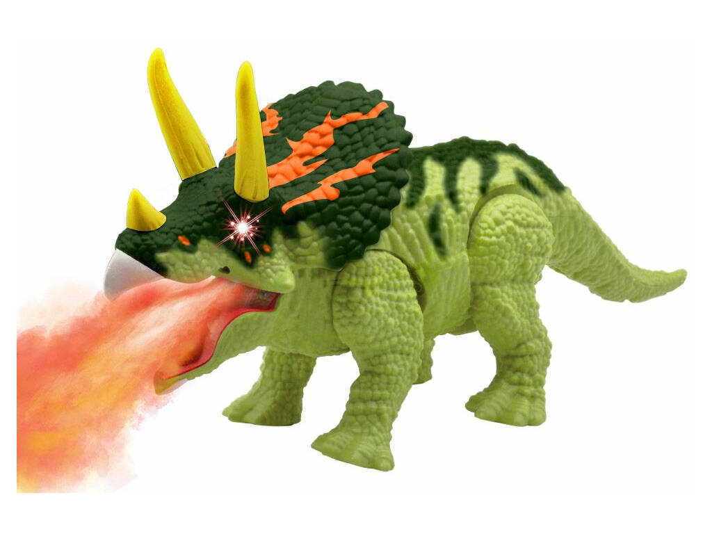 Triceratopo verde Camminatore 24 cm.