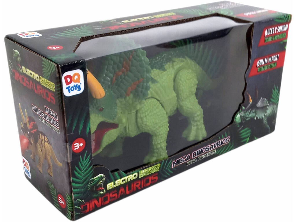 Triceratopo verde Camminatore 24 cm.