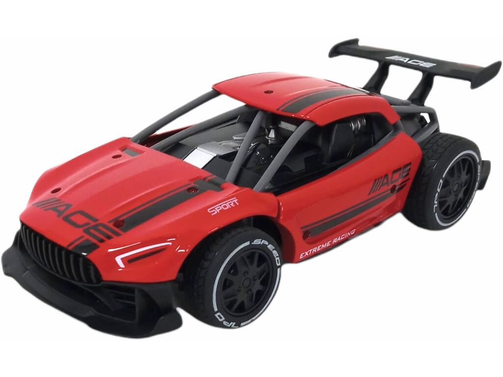 Radio Control 1:24 Car Sulong Speed Car 4 Functions 2.4G Red