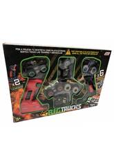 Set 2 Lanceurs 6 Munster Trucks Cars