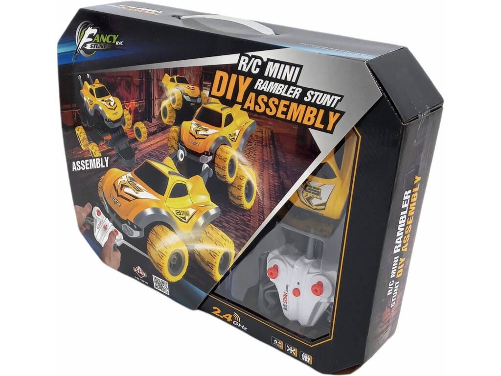 Radiocomando Fancy Stunt DIY Assembly Giallo