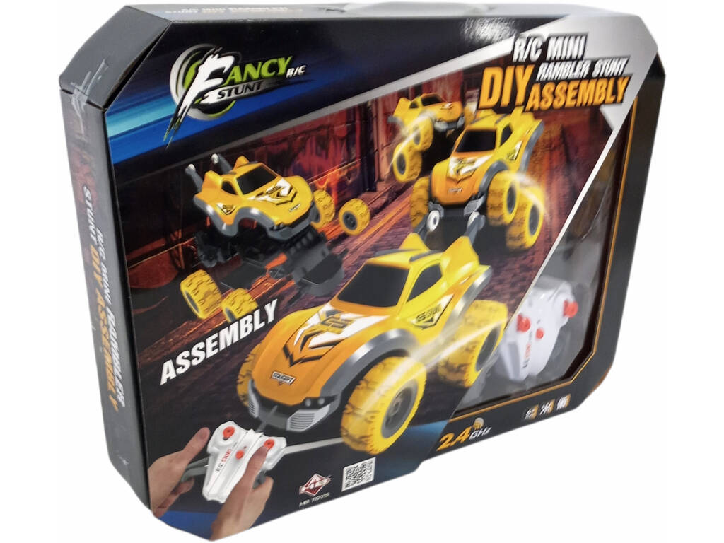Radiocomando Fancy Stunt DIY Assembly Giallo