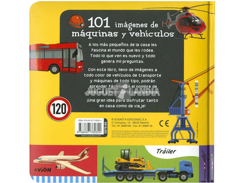 101 images de machines et de véhicules Susaeta S5079004