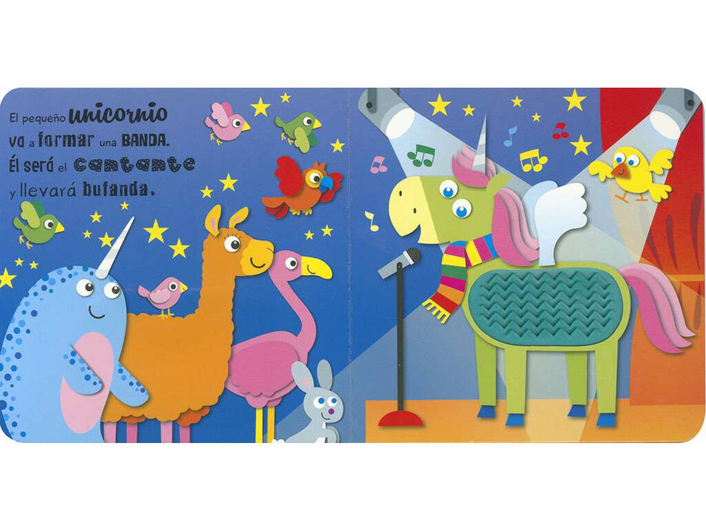Il piccolo unicorno e la sua banda di rock Susaeta S5109004